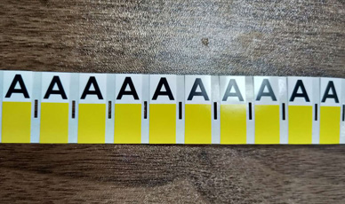 PET標(biāo)簽紙（電池標(biāo)）